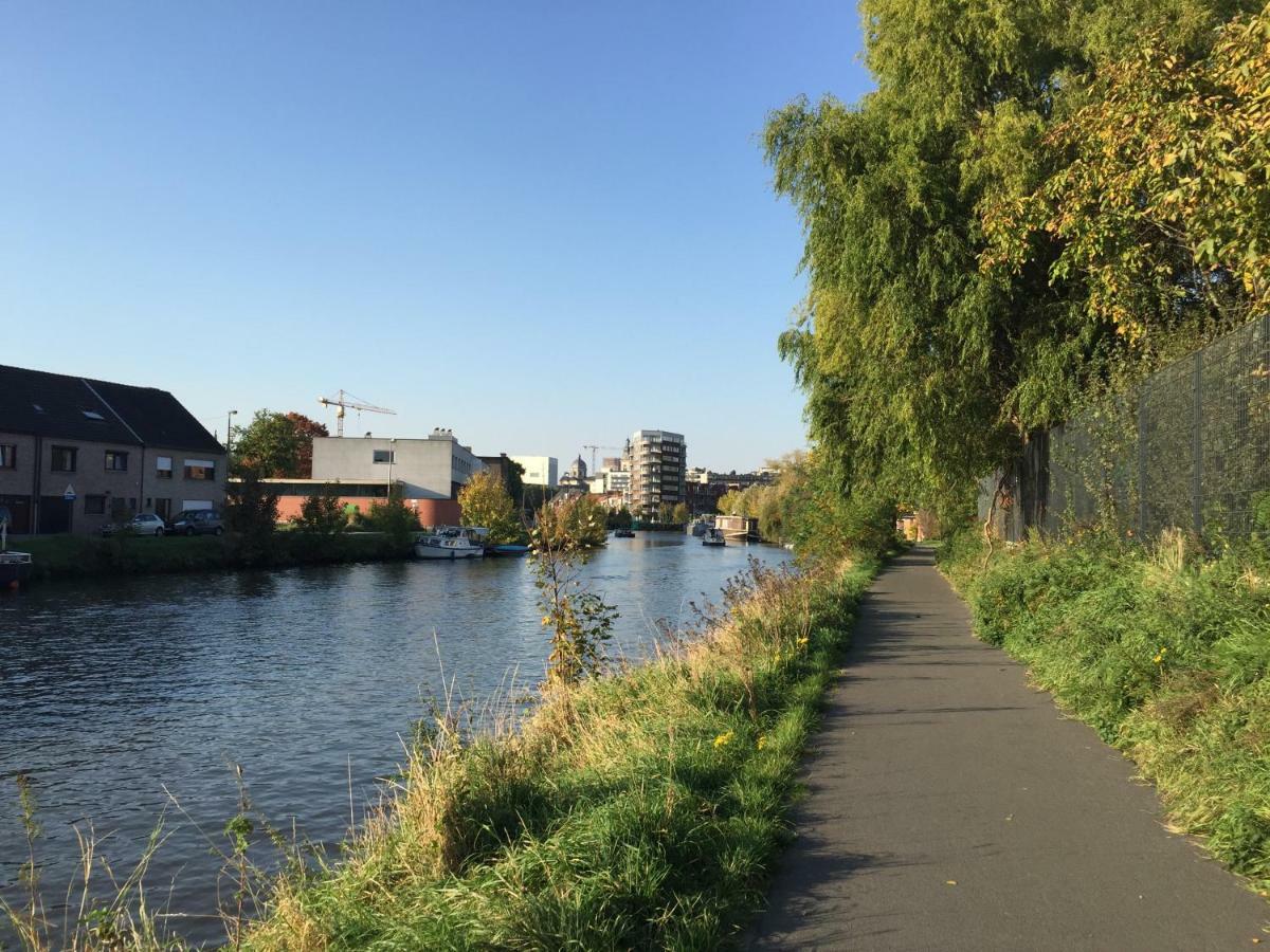 Scheldepunt Daire Gent Dış mekan fotoğraf